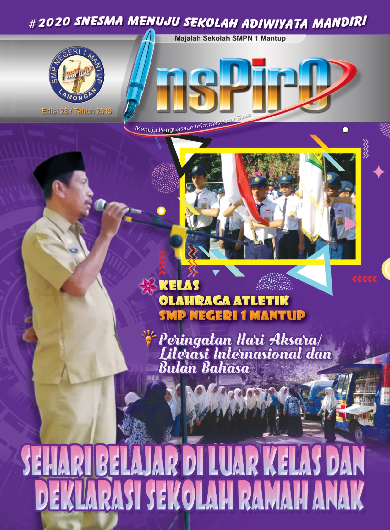 SEHARI BELAJAR DI LUAR KELAS DAN DEKLARASI SEKOLAH RAMAH ANAK