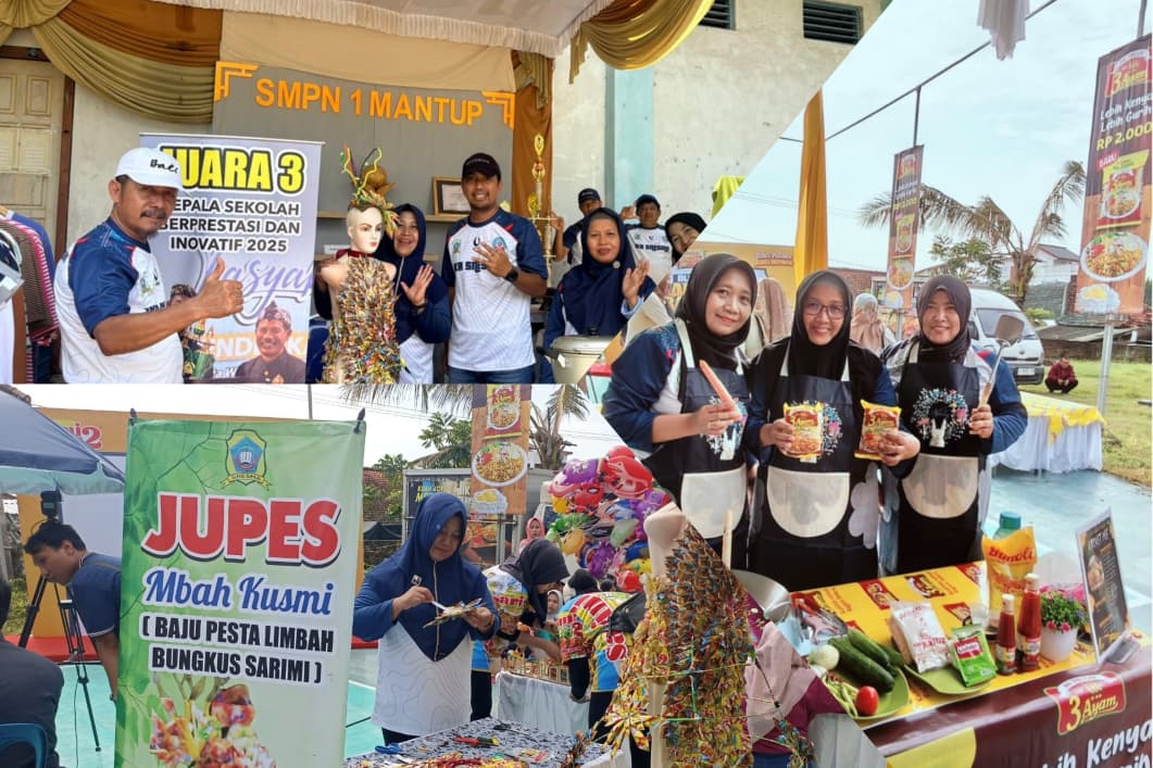 Partisipasi Aktif SMP Negeri 1 Mantup dalam Blusukan Kampung Bangkit JTV